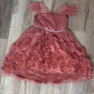 Toddler Girl Pink Formal Dress size 5